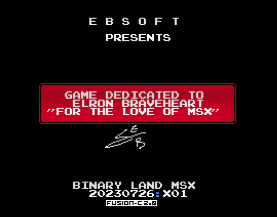 Binary land A penguin love story - Signature edition - Dedication screen